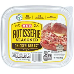 H-E-B Rotisserie-Seasoned Chicken Breast Lunch Meat