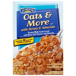 Hill Country Fare Oats & More Cereal with Honey Oat Clusters & Almonds