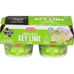 H-E-B Blended Key Lime Pie Low-Fat Yogurt