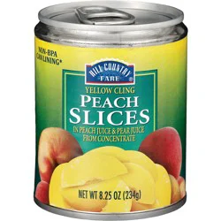 Hill Country Fare Sliced Yellow Cling Peaches