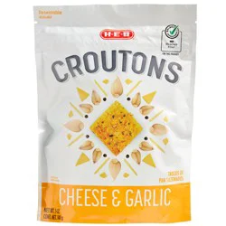 H-E-B Cheese & Garlic Premium Croutons