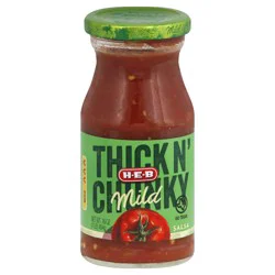 H-E-B Thick N' Chunky Mild Salsa