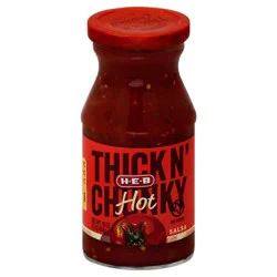 H-E-B Thick N' Chunky Hot Salsa