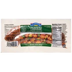 Hill Country Fare Smoked Sausage Links - Jalapeno Cheddar