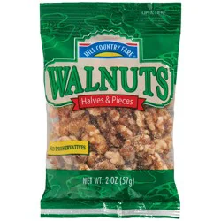 Hill Country Fare Walnut Halves & Pieces