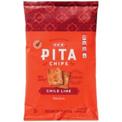 H-E-B Chile Lime Pita Chips