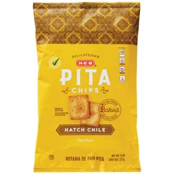 H-E-B Hatch Chile Pita Chips