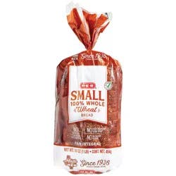 H-E-B Small 100% Whole Wheat Sliced Bread