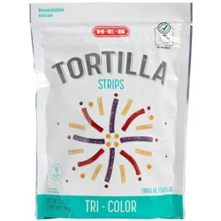 H-E-B Tri-Color Tortilla Strips