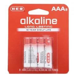 H-E-B Alkaline AAA Batteries