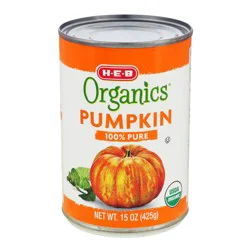 H-E-B Organics 100% Pure Pumpkin