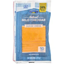 Hill Country Fare Mild Cheddar Sliced Cheese