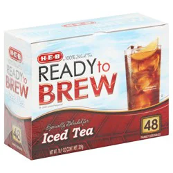 H-E-B Ready to Brew Iced Tea - Family Size Tea Bags