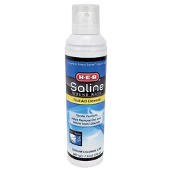 H-E-B Saline Wound Wash