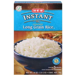 H-E-B Instant Long Grain White Rice