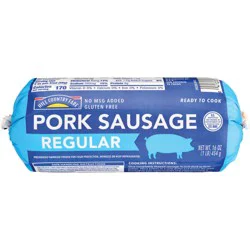 Hill Country Fare Pork Sausage - Regular
