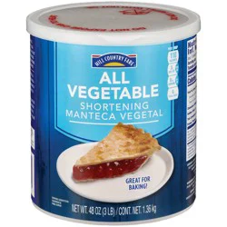 Hill Country Fare All-Vegetable Shortening