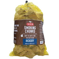 H-E-B Natural Hickory Wood Smoking Chunks