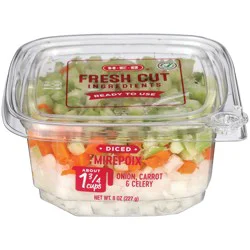 H-E-B Fresh Mirepoix - Diced Onion, Carrot & Celery