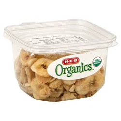 H-E-B Organics Sweetened Banana Chips