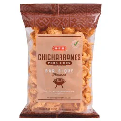 H-E-B Chicharrones Pork Rinds - Bar-B-Que