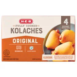 H-E-B Fully Cooked Original Sausage Kolaches