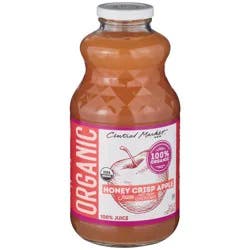 Central Market Organic 100% Honey Crisp Apple Juice
