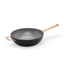 Kitchen & Table by H-E-B Non-Stick Wok - Classic Black