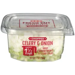 H-E-B Fresh Chopped Celery & Onion