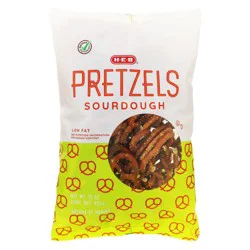 H-E-B Low Fat Sourdough Pretzels