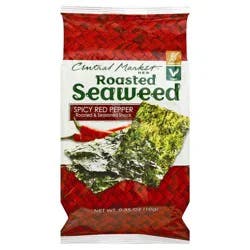 Central Market Spicy Red Pepper Roasted Seaweed Snack