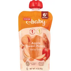 H-E-B Baby Food Pouch - Apple & Sweet Potato