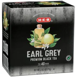 H-E-B Earl Grey Premium Black Tea Bags