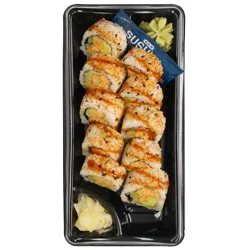 H-E-B Sushiya Spicy Salmon Sushi Roll