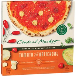 Central Market Frozen Pizza - Tomato & Artichoke