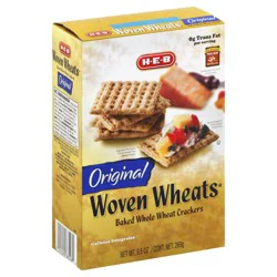H-E-B Woven Wheat Crackers