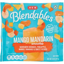 H-E-B Blendables Mango Mandarin Smoothie