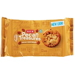 H-E-B Pecan Treasures Shortbread Cookies