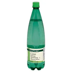 Central Market Lime Italian Sparkling Mineral Water