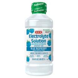 H-E-B Electrolyte Solution Advantage Care - Blue Raspberry