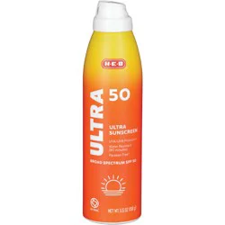 H-E-B SPF 50 Ultra Broad Spectrum Sunscreen Spray