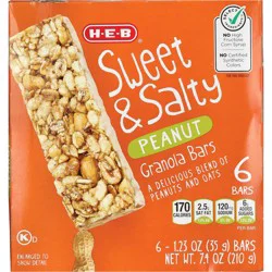 H-E-B Sweet & Salty Peanut Granola Bars