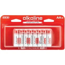 H-E-B Alkaline AA Batteries
