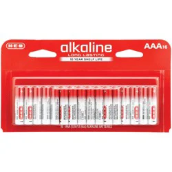 H-E-B Alkaline AAA Batteries