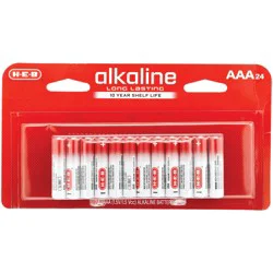 H-E-B Alkaline AAA Batteries