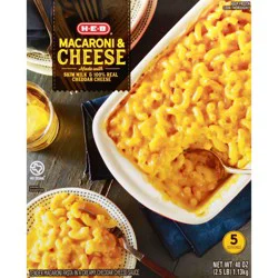 H-E-B Frozen Macaroni & Cheese - Family-Size