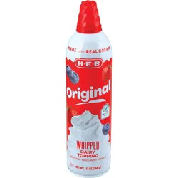 H-E-B Whipped Dairy Topping – Original