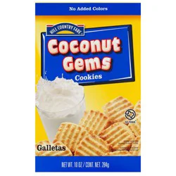 Hill Country Fare Coconut Gems Cookies