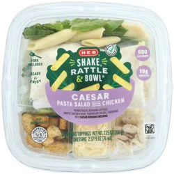 H-E-B Shake, Rattle & Bowl - Caesar Pasta Salad with Chicken