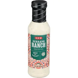 H-E-B Serrano Ranch Dressing (Sold Cold)